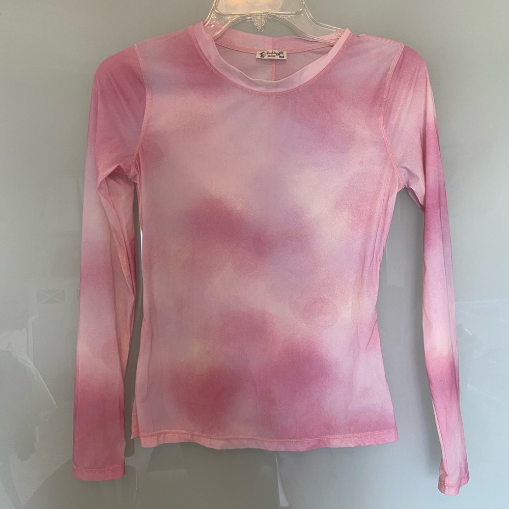 Free People Women's Pink Walk This Way Printed Top
